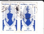 Stamps : America : Brazil :  Semana de la Marina 
