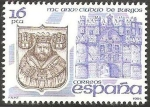 Stamps : Europe : Spain :  2743 - MC anivº de la ciudad de Burgos