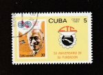 Stamps Cuba -  50 Aniv. de la fundación de CTC