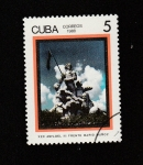 Stamps Cuba -  XXXaniv. del III frente Mario Muñoz
