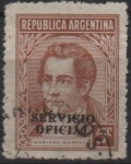 Stamps Argentina -  Mariano Moreno