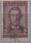 Stamps Argentina -  Esteban Echeverria