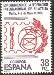 Stamps Spain -  2755 - 53º congreso de la federación internacional de filatelia