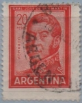 Stamps Argentina -  General San Martin