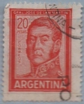 Sellos de America - Argentina -  General San Martin