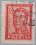 Stamps Argentina -  General San Martin