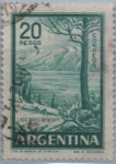 Stamps Argentina -  Lago Mauuel Huapi