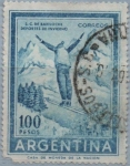 Stamps Argentina -  salto d' Esqui