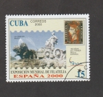 Sellos de America - Cuba -  Expo mundial Filatelia, Madrid 2000