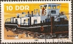 Stamps Germany -  Barcos fluviales de DDR
