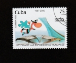 Stamps Cuba -  Historia de las exposiciones mundiales
