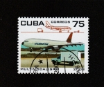 Sellos de America - Cuba -  Multimodalismo: Aviones