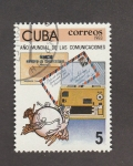 Stamps Cuba -  Año Mundial de las Comunicaciones