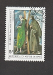 Stamps Guinea Bissau -  San Andrés y San Francisco por el Greco