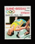 Sellos de Africa - Guinea Bissau -  Juegos Olímpicos Barcelona