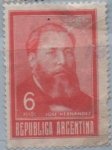 Stamps Argentina -  Jose Fernandez