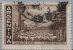 Stamps Argentina -  Ganaderia
