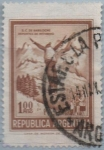 Stamps Argentina -  Salto d' esqui