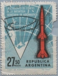 Stamps Argentina -  Lanzamiento d' Coetes