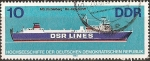 Stamps Germany -  Barcos de altamar de DDR