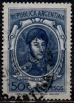 Stamps Argentina -  General San Martin