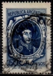 Stamps Argentina -  General San Martin