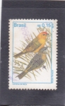 Stamps : America : Brazil :  Canarios