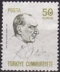 Stamps : Asia : Turkey :  Mustafá Kemal Atatürk