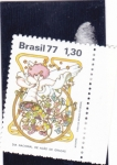 Stamps Brazil -  Día Nacional Acción de Gracias