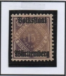 Stamps : Europe : Germany :  Cifras