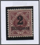 Stamps : Europe : Germany :  Cifras