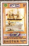 Stamps Bhutan -  Centenario de la Union Postal Universal