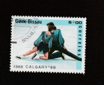 Stamps Guinea Bissau -  Juegos Olímpicos de invierno Calgary