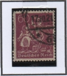 Stamps Germany -  Trabajadores d`Acero