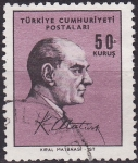 Sellos de Asia - Turqu�a -  Mustafá Kemal Atatürk