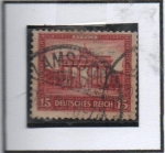 Stamps Germany -  Puerta d' Brandenburgo