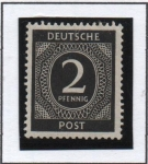 Stamps Germany -  Cifras