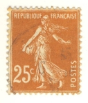 Stamps Europe - France -  Semeuse Camée grasse