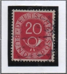 Stamps Germany -  Cifras y tronpeta