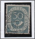Stamps Germany -  Cifras y tronpeta