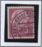 Stamps Germany -  pres. Theodor Heuss