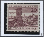 Stamps Germany -  Vistas d' Minz