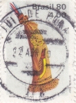 Stamps Brazil -  Mascara Tukuna- Amazonas