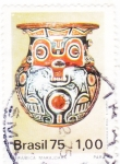 Stamps Brazil -  Cerámica Marajoara