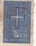 Stamps Brazil -  Cruz Lusignan y Armas de Salvador, Bahia