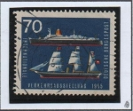 Stamps Germany -  Velero y Trasalanticol