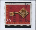 Sellos de Europa - Alemania -  Europa 1968