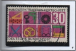 Stamps Germany -  Tradiciones y Progreso