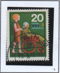 Stamps Germany -  Servicios Voluntarios  Enfermera