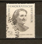 Stamps Germany -  Danielle Casanova